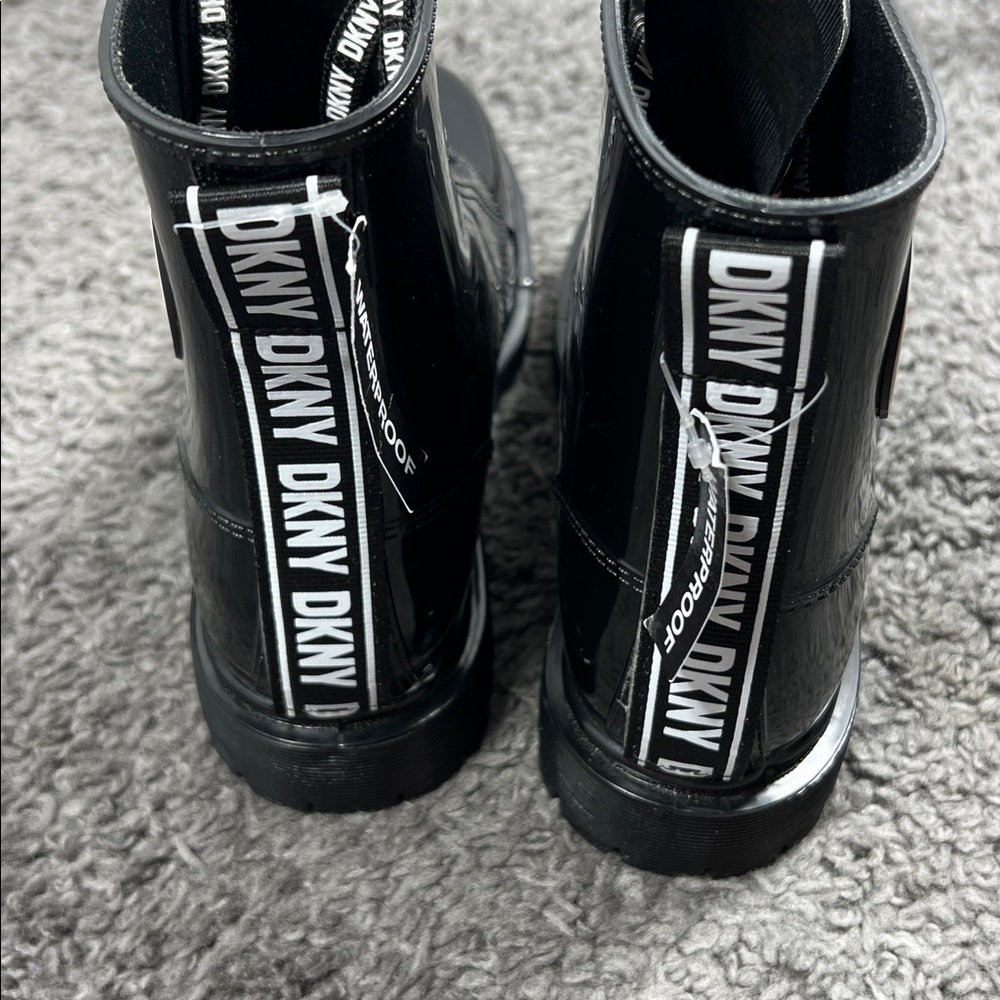 DKNY Combat Boots Womens Size 9 - Picture 12 of 14